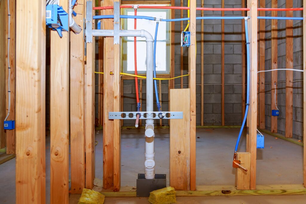 Does Your Rock Hill Home Need Re-Piping? 4 PEX piping for re-piping Rock Hill SC homes — Amen Plumbing