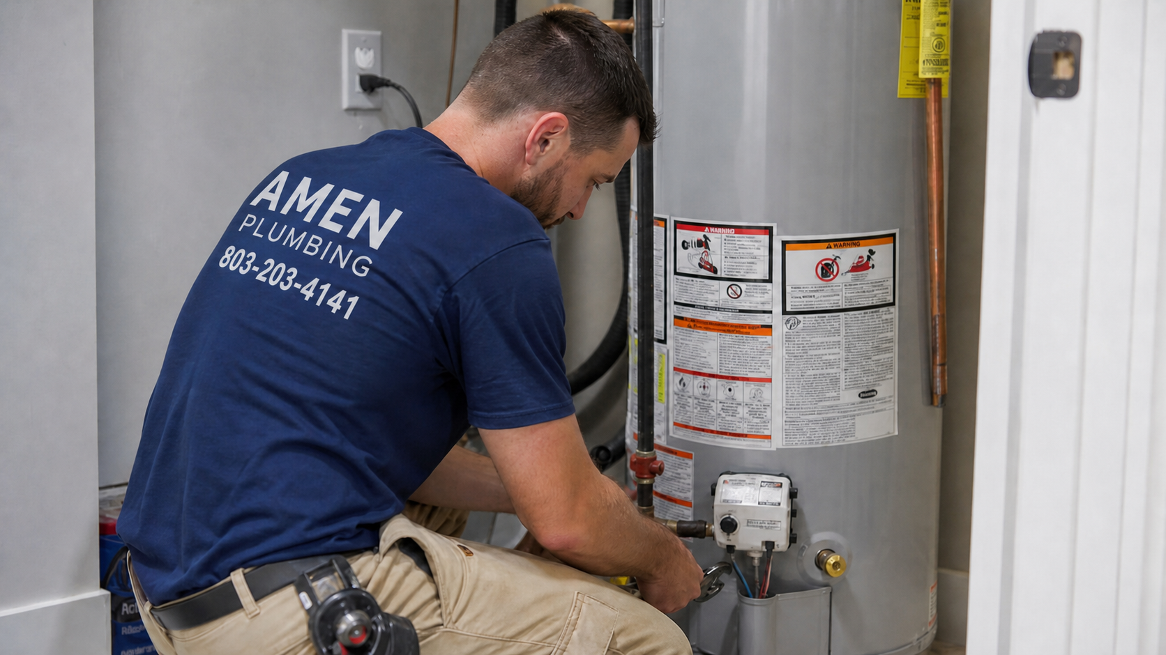 water heater repair rock hill sc — Amen Plumbing